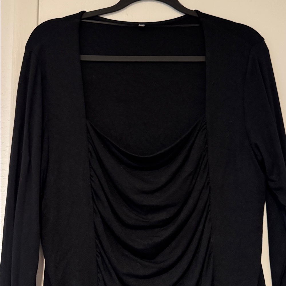 Elegant Black Women's Top XXL